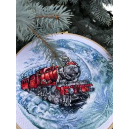 Kryželiu siuvinėjimo rinkinys "Mėnulio traukinys" SANL-18