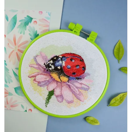 Kreuzstich-Sets mit Reifen inklusive Sunny Bedryk 17x17 cm AAHM-078