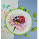 Kreuzstich-Sets mit Reifen inklusive Sunny Bedryk 17x17 cm AAHM-078