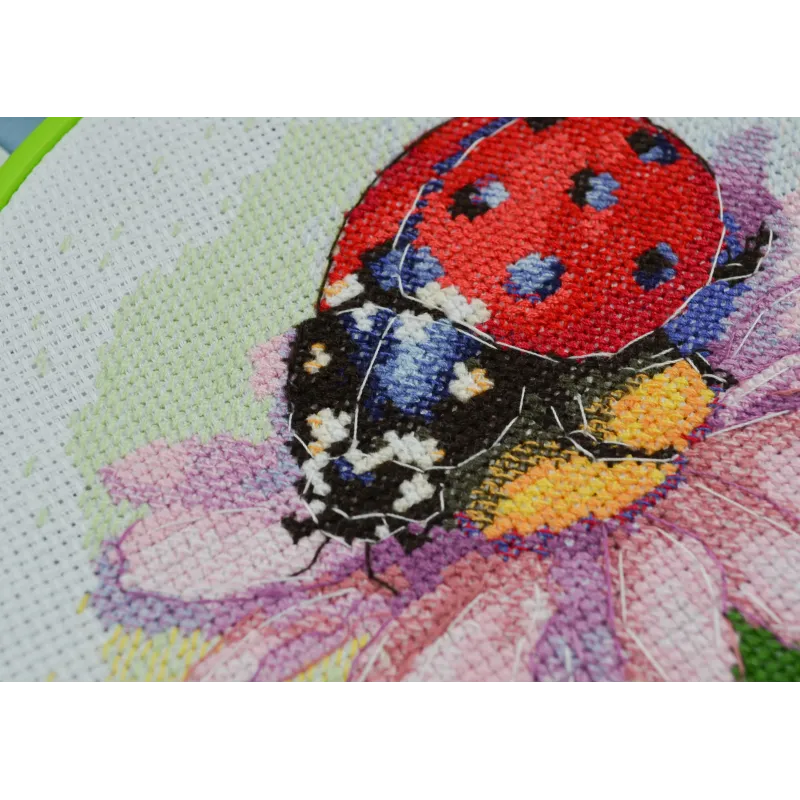 Kreuzstich-Sets mit Reifen inklusive Sunny Bedryk 17x17 cm AAHM-078