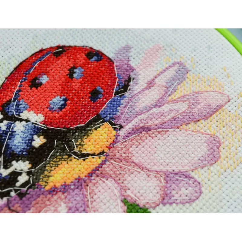 Kreuzstich-Sets mit Reifen inklusive Sunny Bedryk 17x17 cm AAHM-078