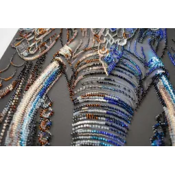 Main Bead Embroidery Kit - Sage gaze (Deco Scenes) 20x20 cm AAB-897