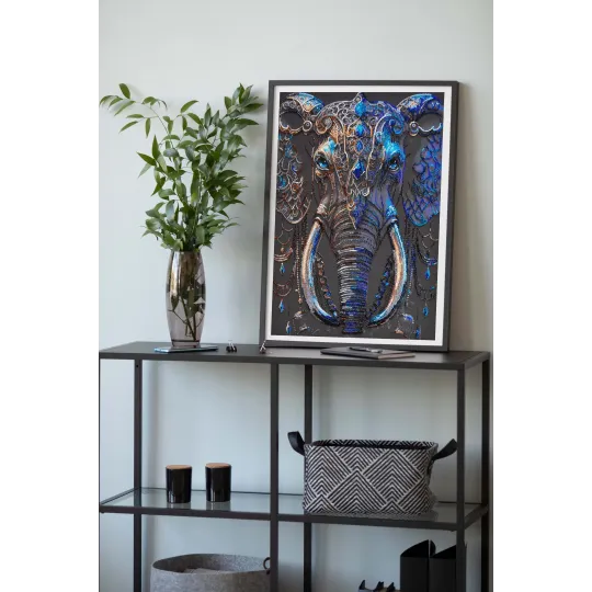 Kit de broderie de perles principal - Sage gaze (Deco Scenes) 20x20 cm AAB-897