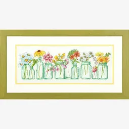 File de pots Mason D35310