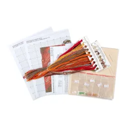 Kit de point de croix PANNA "Femmes du monde. Inde" PNM-7245