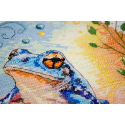 Kit de point de croix Reflet de l'eau (Scènes Déco) 21x27 cm AAH-272