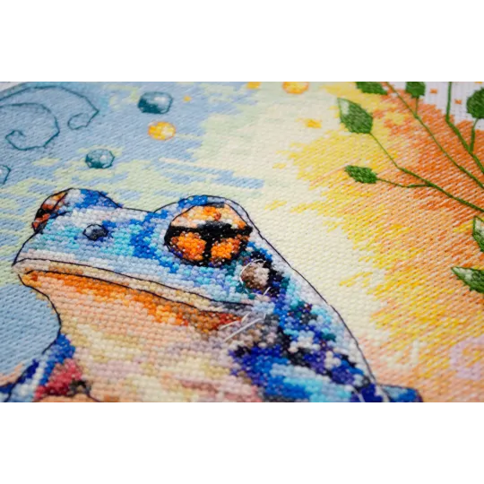Cross-stitch kit Water`s Shimmer (Deco Scenes) 21x27 cm AAH-272