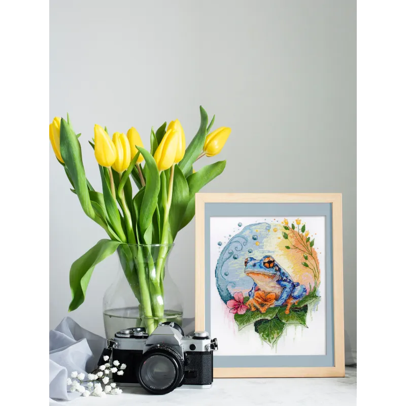 Набор для вышивания крестиком Water`s Shimmer (Deco Scenes) 21x27 см AAH-272