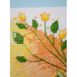 Kit de point de croix Reflet de l'eau (Scènes Déco) 21x27 cm AAH-272