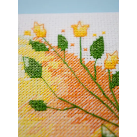 Kreuzstich-Set Water`s Shimmer (Deco Scenes) 21x27 cm AAH-272