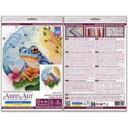 Kreuzstich-Set Water`s Shimmer (Deco Scenes) 21x27 cm AAH-272