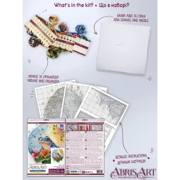 Cross-stitch kit Water`s Shimmer (Deco Scenes) 21x27 cm AAH-272