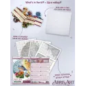Cross-stitch kit Water`s Shimmer (Deco Scenes) 21x27 cm AAH-272