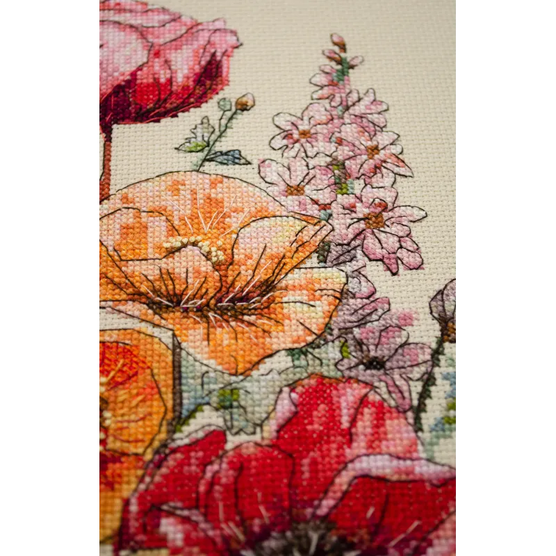 Cross stitch kit (Deco Scenes) Meadow`s Whisper 23x34 cm AAH-270