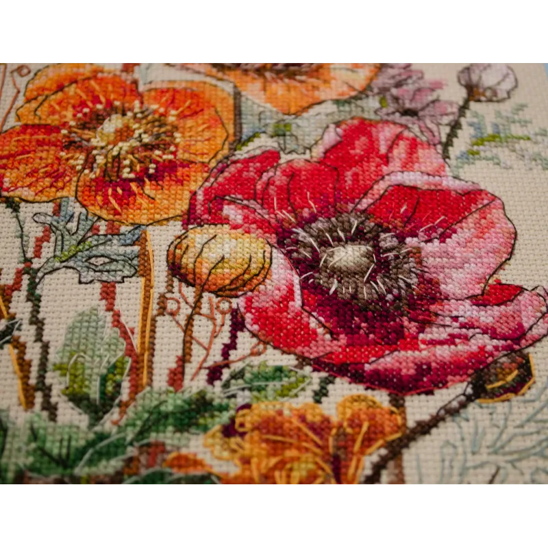 Kreuzstich-Set (Deco Scenes) Meadow`s Whisper 23x34 cm AAH-270