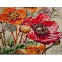 Kit de point de croix (Scènes Déco) Murmure de prairie 23x34 cm AAH-270