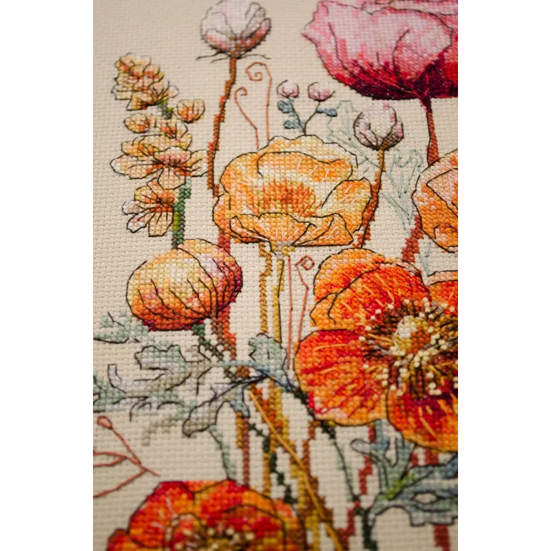 Kreuzstich-Set (Deco Scenes) Meadow`s Whisper 23x34 cm AAH-270