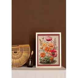 Kit de point de croix (Scènes Déco) Murmure de prairie 23x34 cm AAH-270