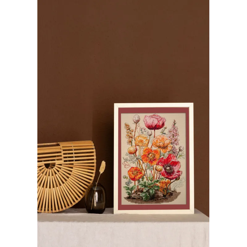 Kreuzstich-Set (Deco Scenes) Meadow`s Whisper 23x34 cm AAH-270
