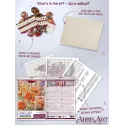 Cross stitch kit (Deco Scenes) Meadow`s Whisper 23x34 cm AAH-270
