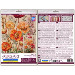 Cross stitch kit (Deco Scenes) Meadow`s Whisper 23x34 cm AAH-270