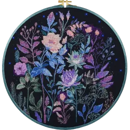 Kryželiu siuvinėjimo rinkinys Night euphoria (Deco Scenes) 30x30 cm AAH-196