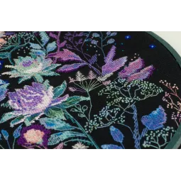 Kryželiu siuvinėjimo rinkinys Night euphoria (Deco Scenes) 30x30 cm AAH-196