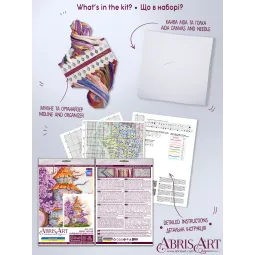 Kit de point de croix Maison magique (Scènes Déco) 27x30 cm AAH-187