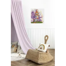 Kreuzstich-Set Zauberhaus (Deco Scenes) 27x30 cm AAH-187