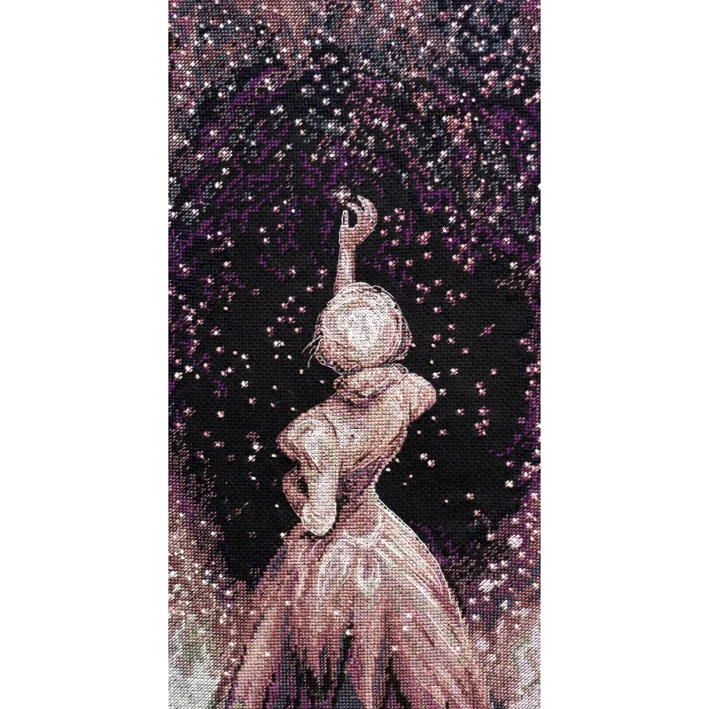 Набор для вышивания крестом Звезда желаний (Романтизм) 20x38 см AAH-158