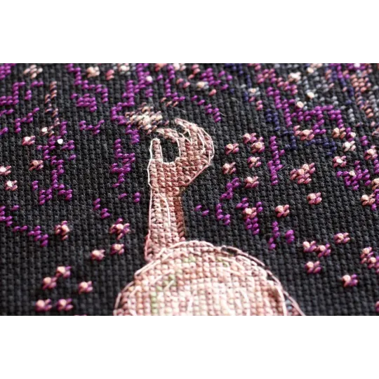 Набор для вышивания крестом Звезда желаний (Романтизм) 20x38 см AAH-158