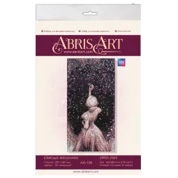 Kreuzstich-Set Wunschstern (Romantik) 20x38 cm AAH-158