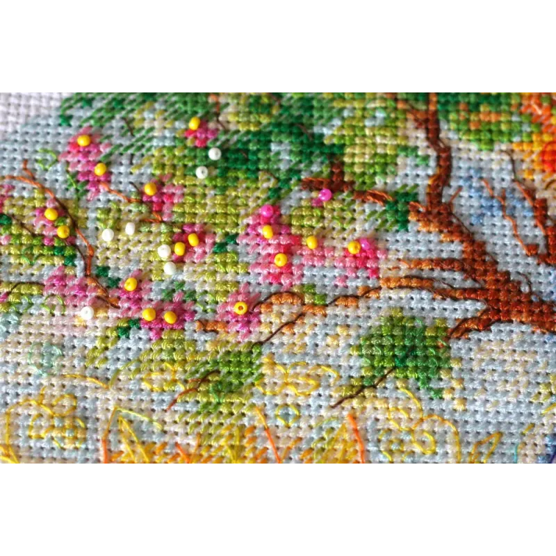 Kreuzstich-Set Erste Dämmerung (Deco Scenes) 24x24 cm AAH-134