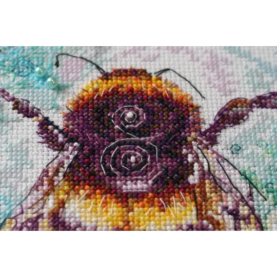 Набор для вышивания крестиком Карамельная паутина 19x22 см AAH-085