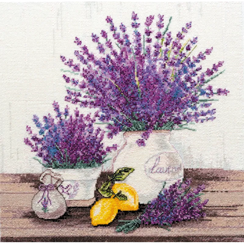 Kryželio siuvinėjimo rinkinys Provance's aroma 32x32 cm AAH-064