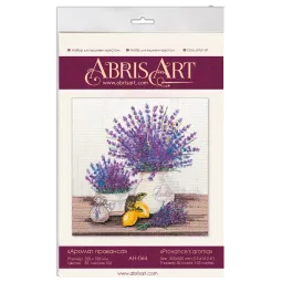 Kit de point de croix Arôme de Provence 32x32 cm AAH-064