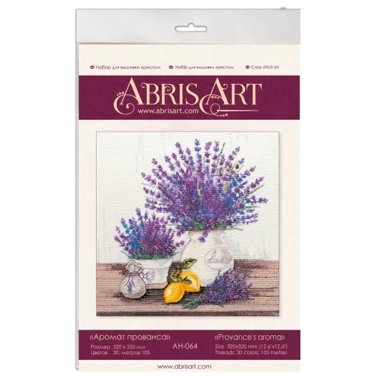 Набор для вышивания крестиком Provance's aroma 32x32 cm AAH-064