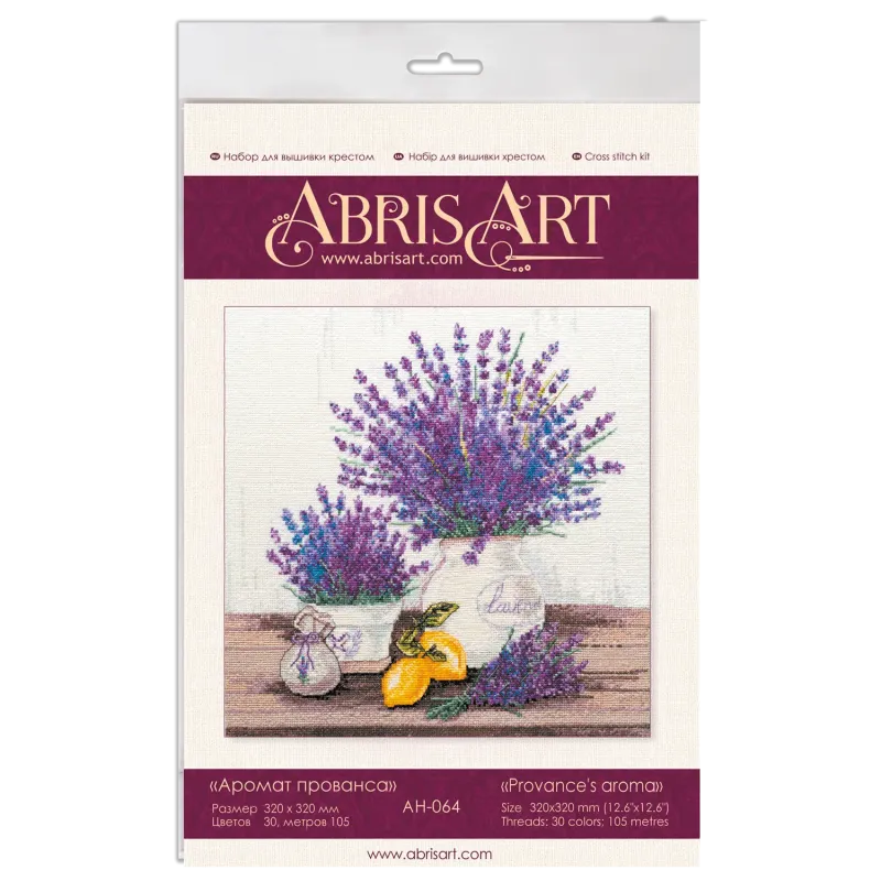 Kreuzstich-Set Provance's Aroma 32x32 cm AAH-064