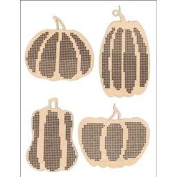 Broderie vierge "Citrouilles" OR-294