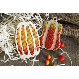 Broderie vierge "Citrouilles" OR-294