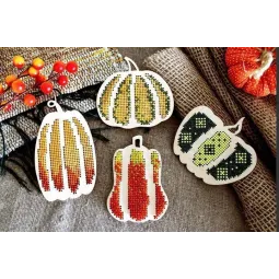 Broderie vierge "Citrouilles" OR-294