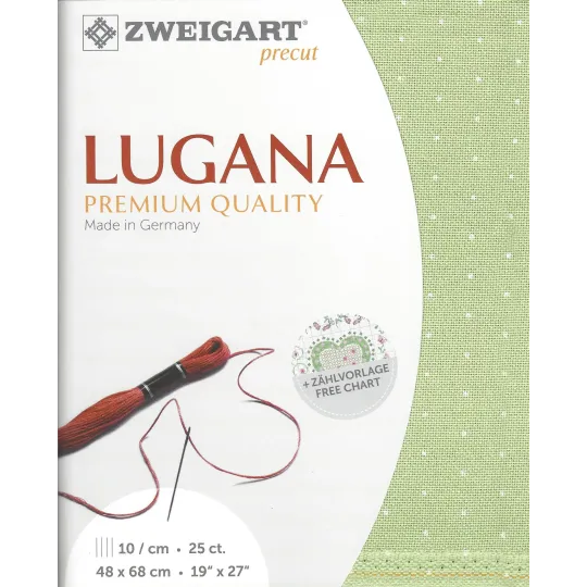 Предварительно нарезанная Lugana 48x68 cm 383563494868