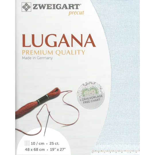 Предварительно вырезанная Lugana 48x68 cm 38355134868