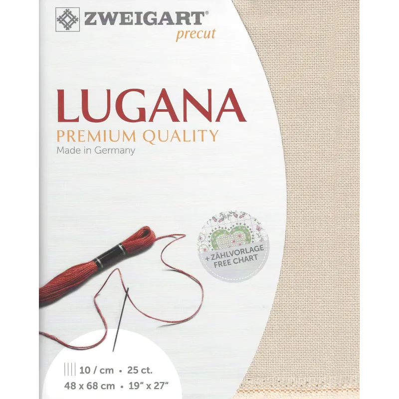 Vorgeschnittene Lugana 48x68 cm 38352534868