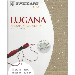 Заранее нарезанный Lugana 48x68 см 383574494868