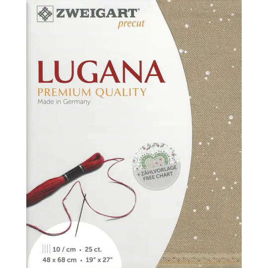 Lugana précoupé 48x68 cm 383574494868