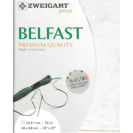 Vorgeschnittener Belfast 48x68 cm 36091004868