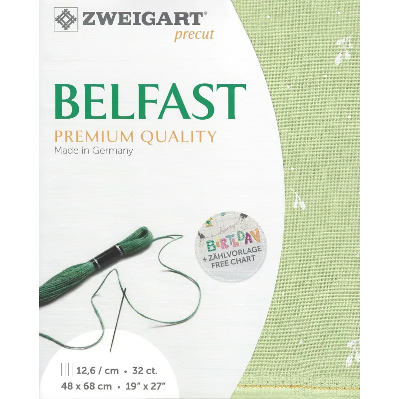Vorgeschnittener Belfast 48x68 cm 360963694868