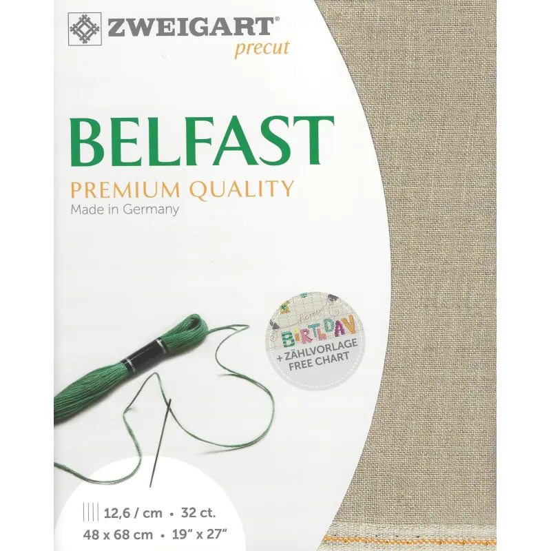 Vorgeschnittene Belfast 48x68 cm 3609534868