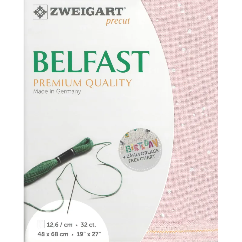 Vorgeschnittene Belfast 48x68 cm 360942794868